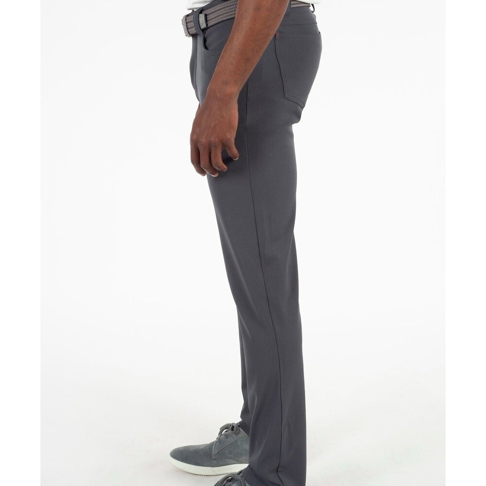 Sunice Golf Pant Brady Coolite 5 Pocket Stretch Pants Mens 32x34 Black Quick Dry